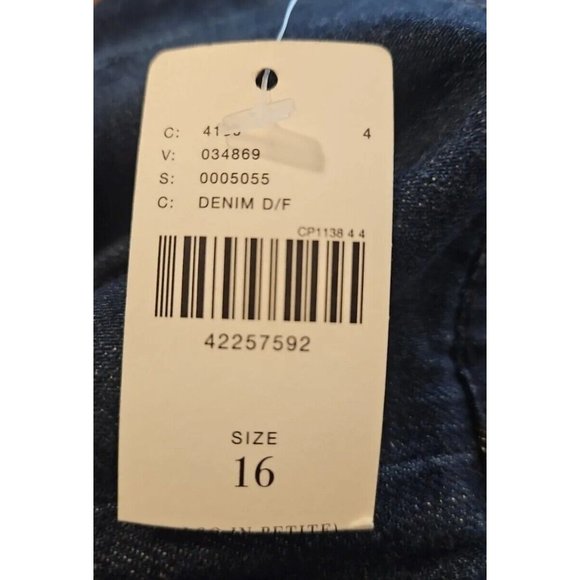 Anthropologie Holding Horses Denim Corseted Dress 16 NEW Edythe Sleeveless - Picture 5 of 6